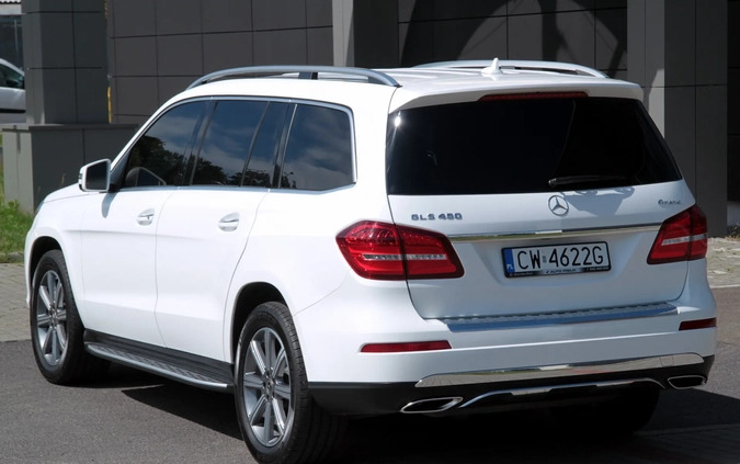 Mercedes-Benz GLS cena 167500 przebieg: 154000, rok produkcji 2017 z Włocławek małe 781